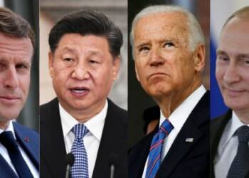 Biden, China, Macron