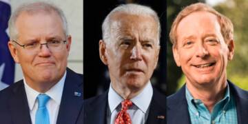Microsoft, Australia, Biden