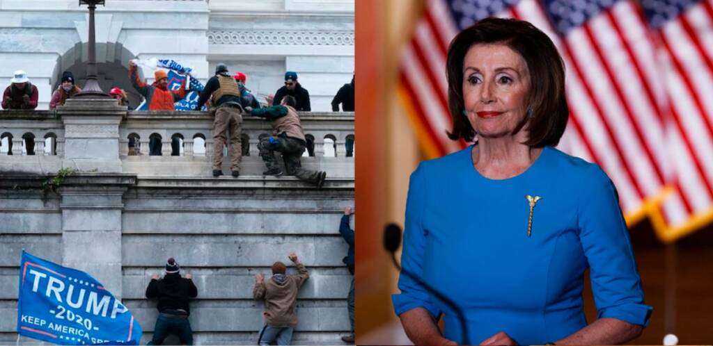 Nancy Pelosi, Capitol Hill Siege