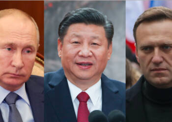 Putin, Navalny, Russia, China