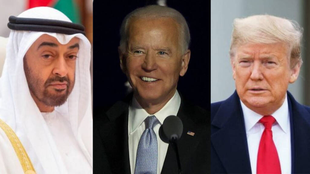 UAE, Biden, Trump