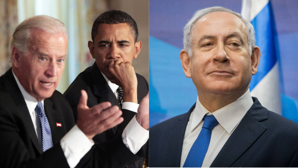 Netanyahu, Obama, Biden