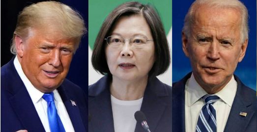 Taiwan, Biden, Trump, China