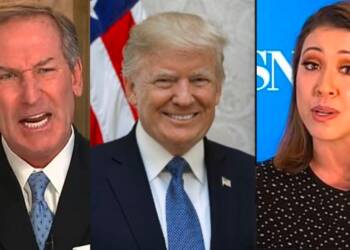 Trump, liberal media, democrats