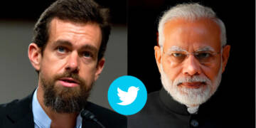 Twitter, Modi