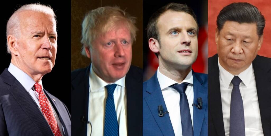 UK, Biden, France, Quad