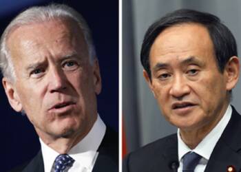 Joe Biden, Japan, Suga