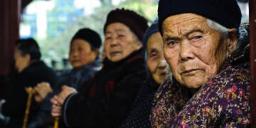 One more fallout of One-Child Policy – since there aren’t enough young people, oldies will have to slog a little more