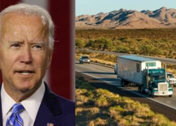 Truckers, biden