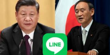 japan china line