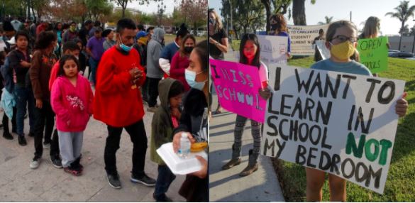 San Diego Schools, migrant children