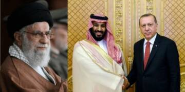 Saudi Arabia, Turkey, Iran