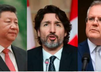 Trudeau, Canada, Australia, China
