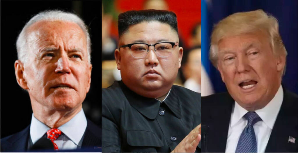 Trump, Biden, North Korea, Kim Jong-un