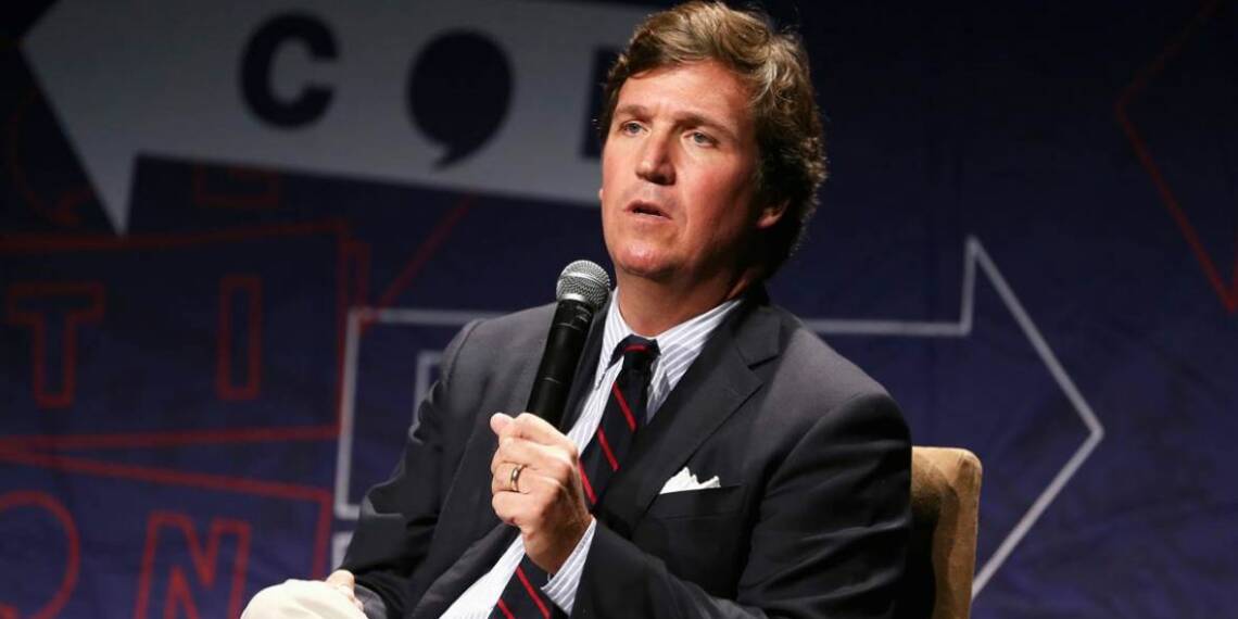 Tucker Carlson, Left