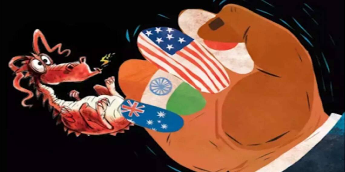 Usa, Quad, China, India, Japan, Joe Biden, Yoshihide Suga