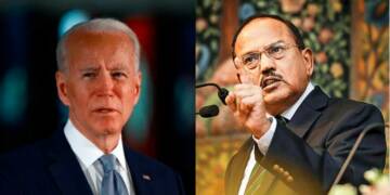 Ajit Doval, Joe Biden, Jake Sullivan