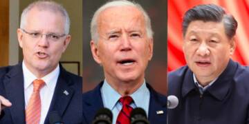 Australia, China, Joe Biden, Xi Jinping, Scott Morrison