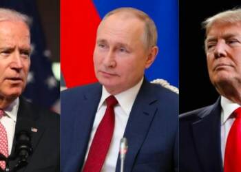 Biden, Trump, Russia