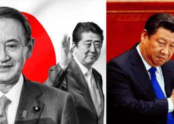 China, Japan, Xi Jinping, Yoshihide Suga, Shinzo Abe,