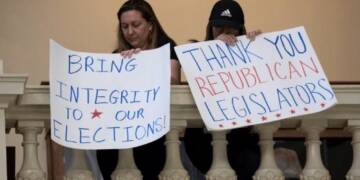 Georgia, Democrats, Republicans, Election Law, USA