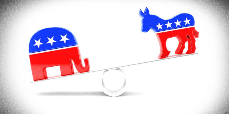 Republicans, Democrats, Red States, Blue States