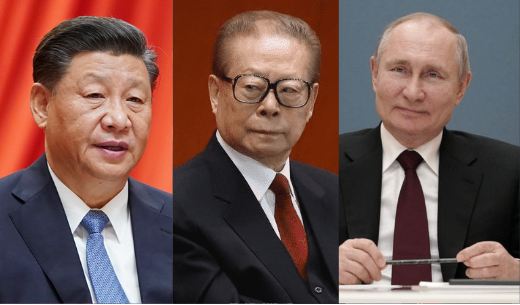 shanghai faction putin china