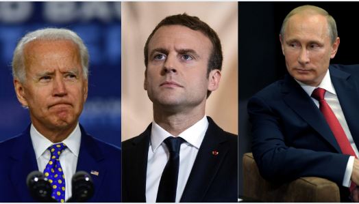 Ukraine, Russia, USA, Emmanuel Macron, France