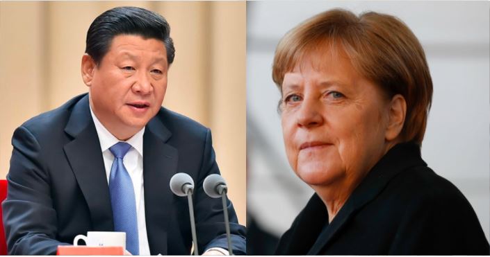 China, EU, Merkel