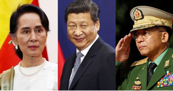 China, Myanmar coup