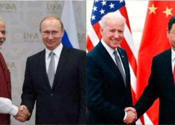 India, Russia, US, China