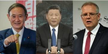 Taiwan, Japan, China, Indo-Pacific, Australia