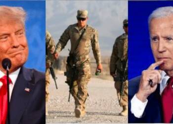 Joe Biden , Donald Trump, American troops in Afghanistan