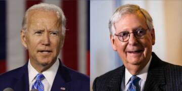 Joe Biden, Mitch McConnell