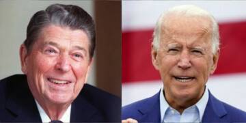 Ronald Reagan, Joe Biden, California, Texas
