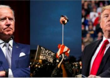 Trump, Biden, Black Lives Matter, BLM Protests
