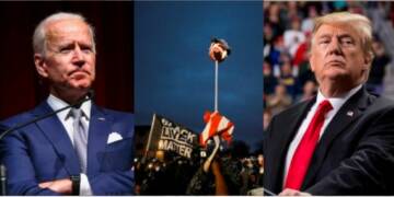 Trump, Biden, Black Lives Matter, BLM Protests