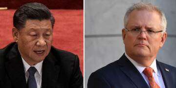 China, Australia, Scott Morrison, Taiwan,