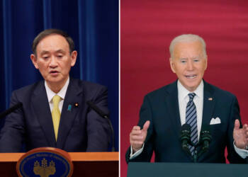 Joe Biden, Yoshihide Suga, USA, Japan, Democrats,