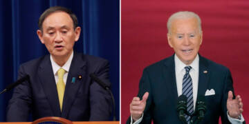 Joe Biden, Yoshihide Suga, USA, Japan, Democrats,