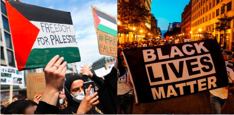 Hamas, Black Lives Matter, BLM activists, Palestine