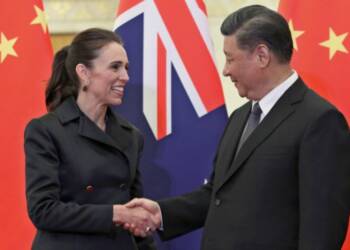 Jacinda Ardern, New Zealand, China