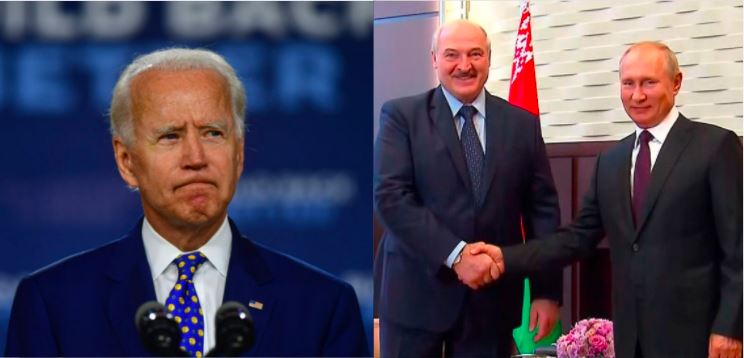 Joe Biden, Belarus, Putin, Russia