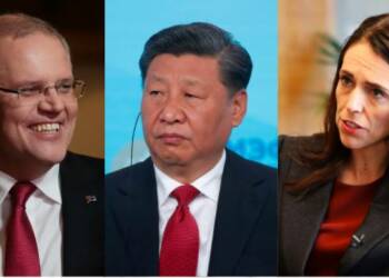 New Zealand, China, Australia