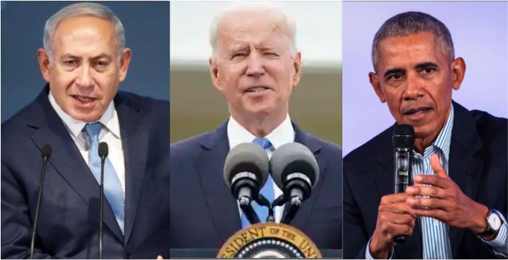 Obama, Netanyahu, Israel, Biden