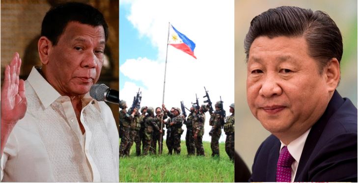 Philippines, Duterte,Philippine Military, China
