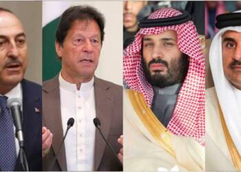 Saudi Arabia, Qatar, Pakistan, Turkey, Muslim world