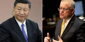 Australia, China, Xi Jinping, Scott Morrison, Indo-Pacific,