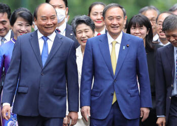Vietnam, Spratly Islands, South China Sea, Japan, China, Yoshihide Suga,