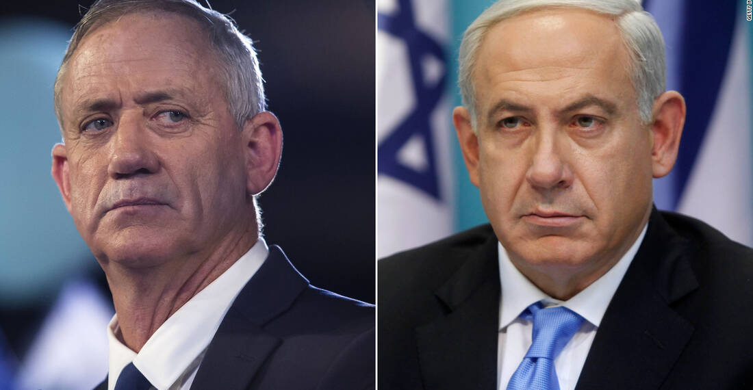 Benjamin Netanyahu, Benny Gantz, Israel, Short takes,